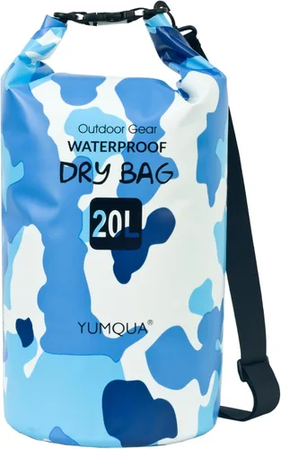 Miniatura 33 de YUMQUA Bolsas secas impermeables 5L/10L/20L/30L/40L para mujeres y hombres, bolsa seca flotante enrollable bolsa de almacenamiento impermeable