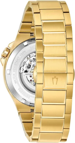 Miniatura 3 de Bulova Reloj clásico Maquina de apertura abierta automática para hombre, Automático - 98A178