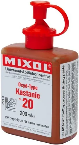 Miniatura 30 de Mixol Tintes Universales, Óxido Marrón Oscuro, #23, 20 ml #23 Marrón oscuro - Óxido