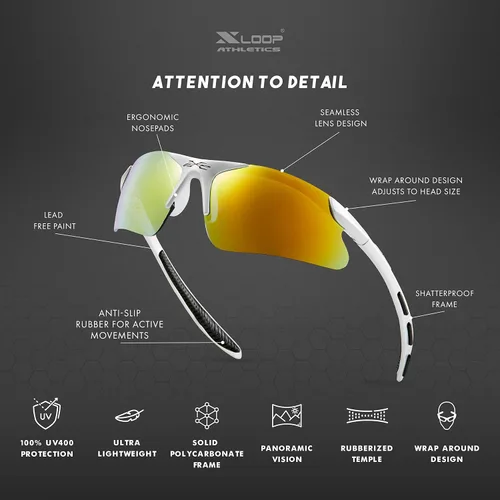 Miniatura 6 de Lentes de sol deportivas para niños y niñas de 3 a 10 años de edad, para béisbol, ciclismo, softbol, lentes UV400