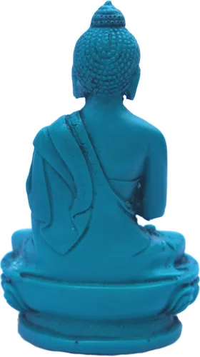 Miniatura 4 de mytibetshop Meditando Buda Turquesa para la Meditación y Alter para la Paz y Protección