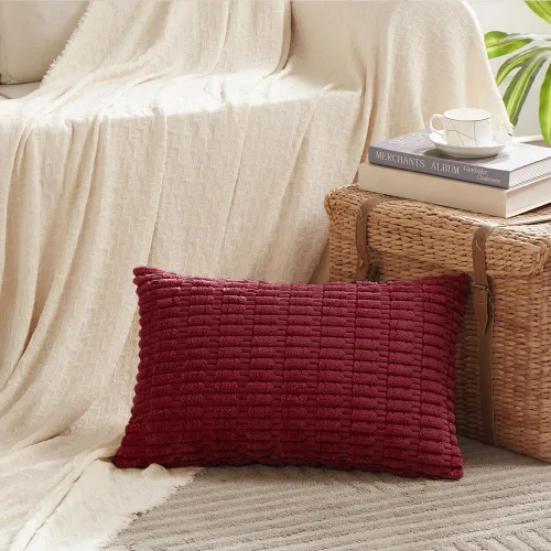 Miniatura 189 de Fancy Homi - Paquete de 2 fundas de almohada decorativas de color taupe de 22 x 22 pulgadas para sala de estar, sofá, cama, estilo rústico, bohemio