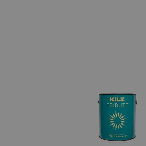 Miniatura 96 de KILZ TRIBUTE Pintura e imprimación, para interiores, semibrillante, Vintage Indigo, 1 galón Índigo Victoria