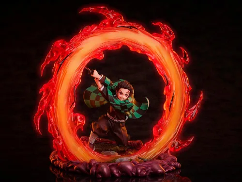 Miniatura 8 de Aniplex Demon Slayer: Kimetsu no Yaiba 1/8 Tanjiro Kamado Estatua 11.0 in
