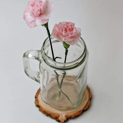 Miniatura 6 de 20 tablas de madera natural sin terminar de 3.5 a 4 pulgadas; piezas de madera artesanal en círculos; adornos de Navidad rústicos, decoración