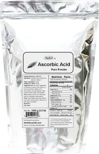 Miniatura 2 de el ácido ascórbico polvo de Vitamina C pura USP & FCC Calidad non-irradiated, 1
