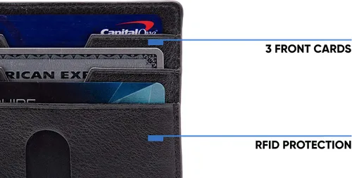 Miniatura 4 de Solo Wallet - Go Anywhere, RFID Protegido, Slim Minimalist Wallet