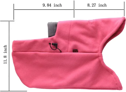Miniatura 42 de Pasamontañas de forro polar cálido para bicicleta de esquí, máscara de cara completa, calentador de cuello, gorra deportiva de invierno