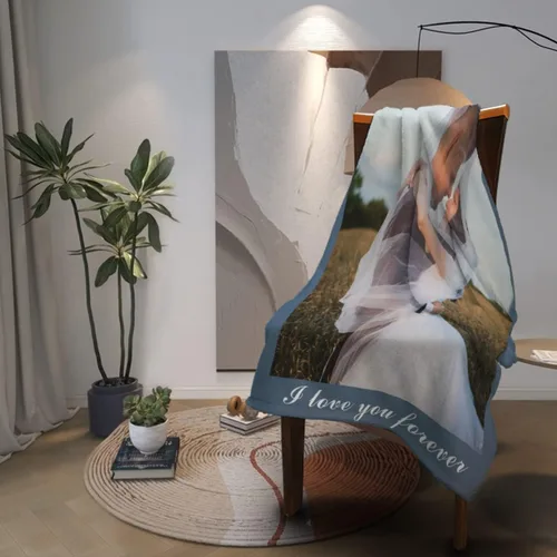 Miniatura 5 de Las mantas personalizadas con imágenes de collage son una manta personalizada para niños, adultos, familia, recuerdo, 35.4 x 27.6 pulgadas