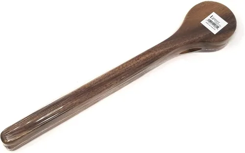 Miniatura 4 de Lipper International Servidores de ensalada redondos de acacia, 13" de largo, un par
