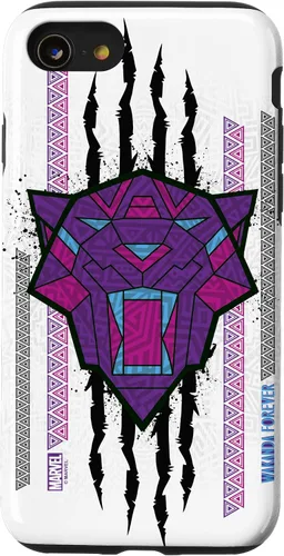 Miniatura 17 de Funda para iPhone 16 Marvel Black Panther: Wakanda Forever Tribal Logo Panther