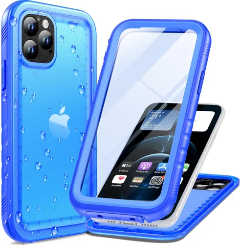 Miniatura 94 de Cozycase TOP Funda impermeable para iPhone 17 Pro Max - Grado militar resistente a todo 360 con protector de cámara de pantalla, doble IP68 a prueba
