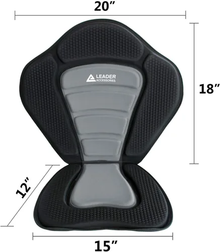 Miniatura 4 de Asiento para kayak o bote de Leader Accessories de lujo Negro /Gris