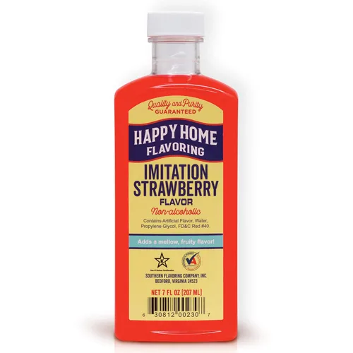 Miniatura 11 de Happy Home Sabor de vainilla de imitación transparente, sin alcohol, certificado Kosher, 7 onzas.