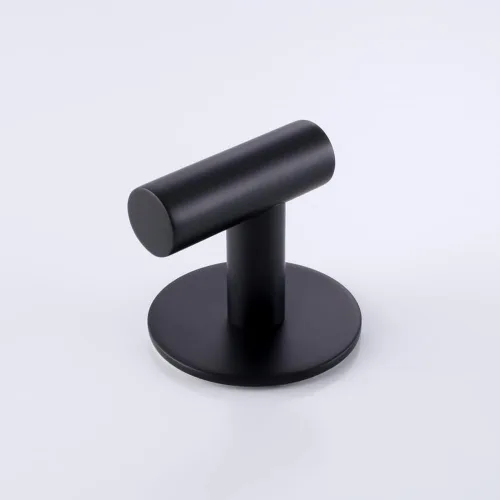 Miniatura 7 de Ganchos adhesivos de acero inoxidable 304 para bata, gancho pesado para baño, cocina, sala de estar, garaje, hotel, acabado cepillado, 2 piezas