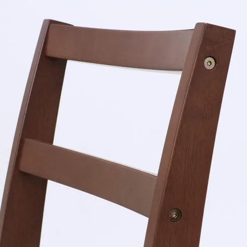 Miniatura 12 de 不二貿易(Fujiboeki) Fuji Boeki 98817 Dining Chair, Chair, Width 16.1 x Depth 20.1 x Height 31.1 inches (41 x 51 x 79 cm), Brown, Natural Wood, Synthetic