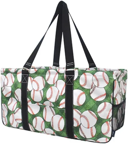 Miniatura 83 de NGIL Bolsa de comestibles reutilizable extra grande plegable de gran tamaño para comestibles, almacenamiento, picnic, playa, Flecha-negro