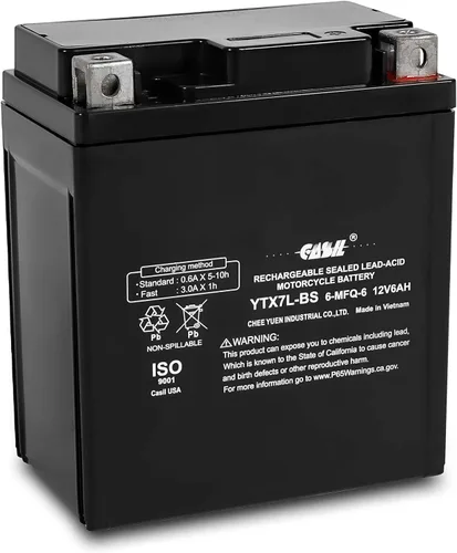 Miniatura 11 de YTX4L-BS Batería SLA Power Sport de 12 V 3AH 50 CCA - Batería Casil