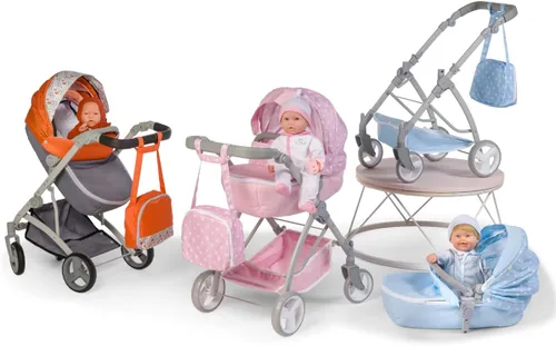 Miniatura 19 de JC Toys - Berenguer Boutique Cochecito deportivo plegable de lujo Colección Blue Royal para muñecas de hasta 20 pulgadas A partir de 3 años