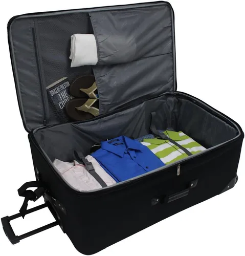 Miniatura 2 de Travel Select Amsterdam - Equipaje vertical y expandible con ruedas Naranja Checked-Large 29-Inch