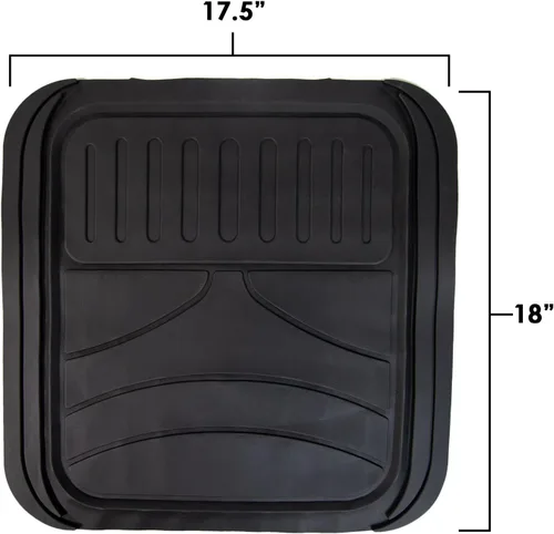 Miniatura 6 de FH Group Alfombrillas de Piso para Automóviles - Alfombrillas de Piso de Goma Heavy-Duty Monster Eye para Autos, Ajuste Universal Juego Completo