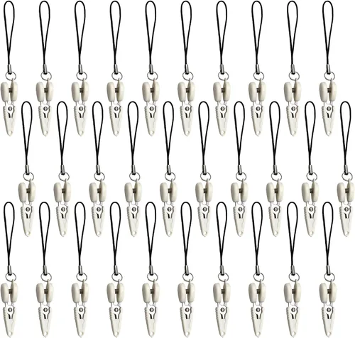 Miniatura 17 de JubileeYarn Itty Bitty Snippy - Tijeras de llavero portátiles compatibles con la TSA, color blanco, 1 par