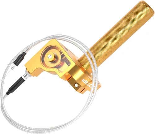 Miniatura 11 de Puño del acelerador para motocicleta de 22mm CNC de aluminio Quick Twister con cable del acelerador CRF50 70 110 IRBIS 125 250 Accesorio