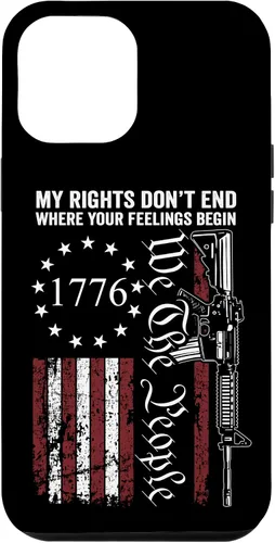 Miniatura 26 de My Rights Don't End Where Your Feelings Begin USA Gun Flag Case for iPhone 17