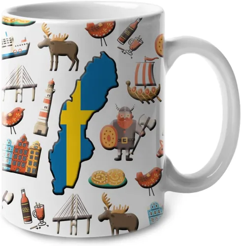 Miniatura 41 de Lotacy Taza de café con símbolos de Cuba con bandera de mapa, taza de cerámica de bandera cubana de 11 onzas, recuerdo de Cuba y regalos, idea