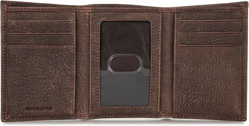 Miniatura 5 de Lucky Brand Men's Trifold Wallet ID Window Card Slots Genuine Leather Organization Durable Stylish