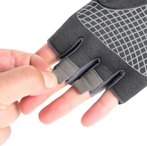 Miniatura 2 de INOGIH Guantes de entrenamiento transpirables para mujer, guantes de levantamiento de pesas para gimnasio, ciclismo, ejercicio, fitness