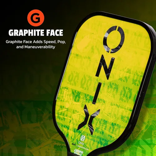 Miniatura 5 de Onix Palas de pickleball Legacy - Evoke XL y lágrima, React, Inferno, Voyager, Summit ONIX Graphite React - Verde