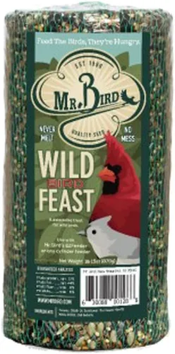 Miniatura 3 de Cilindro de semillas para pájaros silvestres Mr. Bird Wild Bird Feast - 6 de diámetro