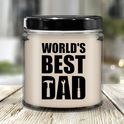 Miniatura 3 de Vela Best Dad Ever, Worlds Best Dad, Dad Tools Candle, Vela divertida del día del padre, Regalo para papá, Vela divertida para papá, CDF002