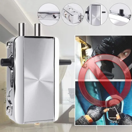 Miniatura 6 de Kit de cerradura de puerta inteligente electrónica, kit de cerradura de puerta para el hogar con 4 controles remotos, sistema de control de acceso
