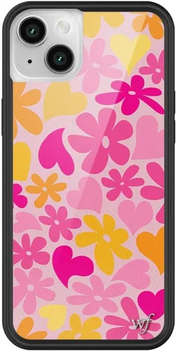 Miniatura 31 de Fundas Wildflower - Compatibles con Apple iPhone 14 Plus Parachoques protector negro, certificado de prueba de caída de 4 pies, propiedad