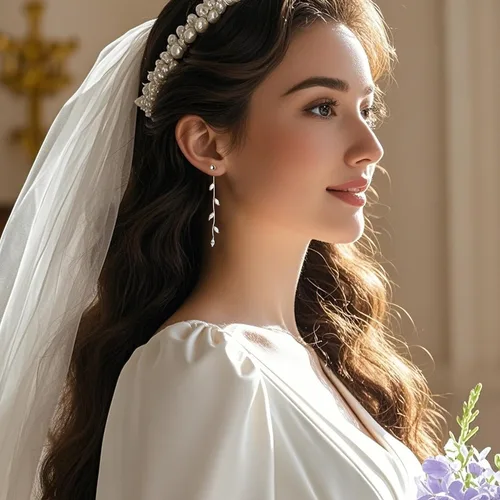 Miniatura 2 de SLUYNZ Solid 925 Sterling Silver Droplet Dangle Earrings Chain for Women Teens Olive Leaf Wedding Dangle Earrings Bridal Earrings