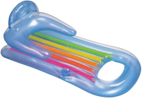 Miniatura 2 de Intex King Kool Lounge - Tumbona inflable para piscina con reposacabezas (paquete de 3)