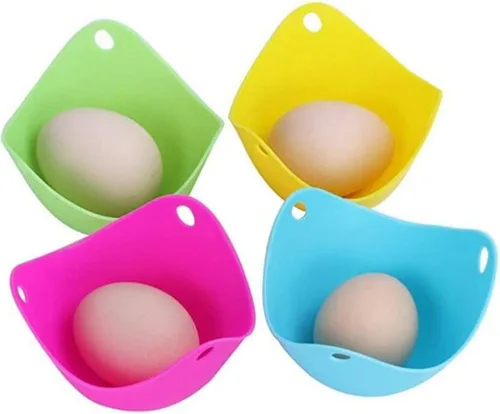 Miniatura 4 de Molde de tortilla de desayuno de silicona para huevo, para panqueques, herramienta de cocina, accesorios de cocina, Gadget Molde de huevo cocido
