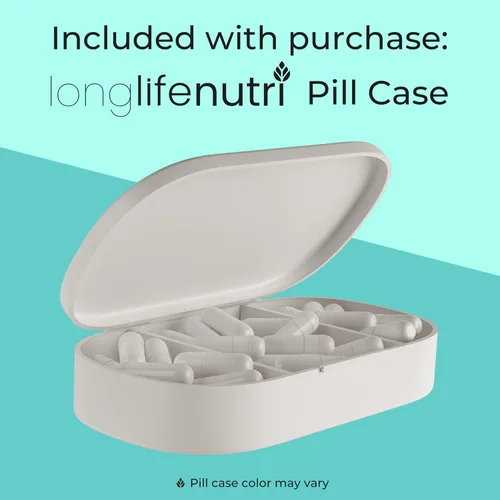 Miniatura 5 de Pregnenolone - Soporte para el cerebro y las hormonas - 180 cápsulas vegetales para mejorar la memoria, la concentración y la vitalidad - Fabricado