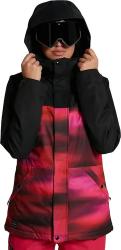 Miniatura 6 de Volcom Chaqueta con capucha para mujer, con aislamiento, snowboard, esquí, invierno, Negro
