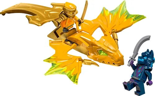 Miniatura 5 de LEGO NINJAGO - Juguete de Arin's Rising Dragon Strike, juego de figura de acción ninja con minifigura de Arin, juego de juguete de batalla ninja