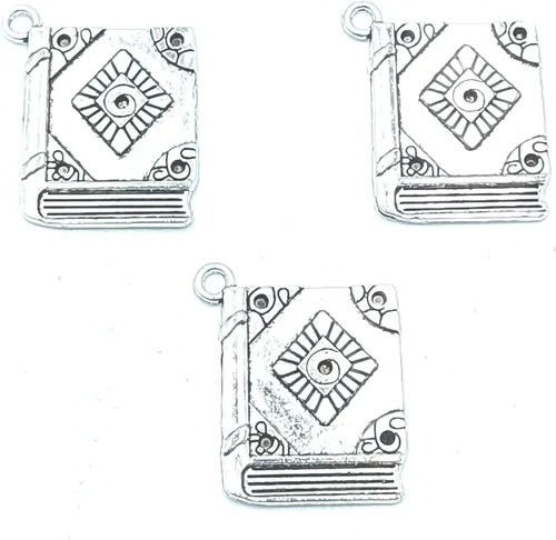 15 dijes de plata tibetana antigua de aleación de zinc a granel de dinosaurio T-rex Animal colgantes para manualidades, collares, pulseras,