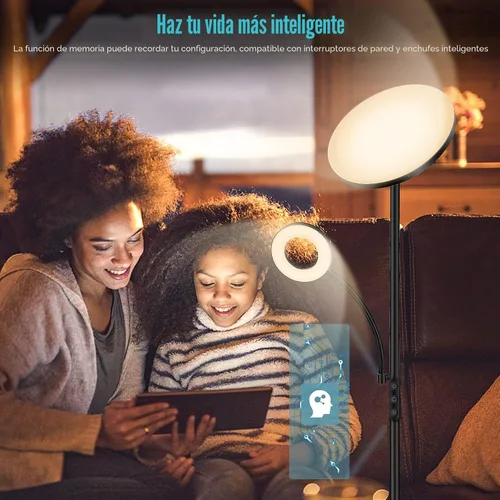 Miniatura 8 de marctronic Lámpara de pie, mejorada de 42W 4000LM, lámpara de pie LED súper brillante para sala de estar, dormitorio, lámparas de pie de lectura