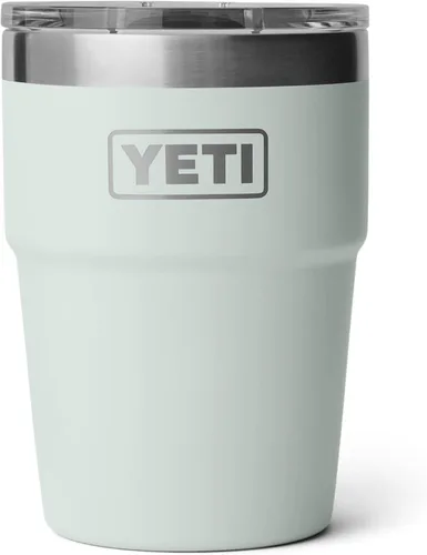 Miniatura 20 de YETI Rambler - Vaso apilable de 16 onzas, aislado al vacío, de acero inoxidable con tapa MagSlider Apilable