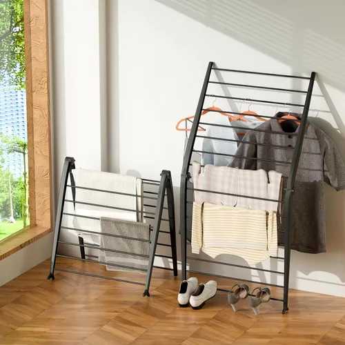 Miniatura 8 de Whitmor Spacemaker - Estante de secado plegable, organizador de ropa de interior con diseño pendiente de patente, ahorro de espacio, 6 pulgadas