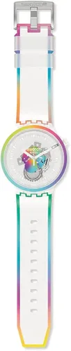 Miniatura 3 de Swatch Lets Parade SO27E107 - Reloj de cuarzo para hombre Transparente Movimiento de cuarzo