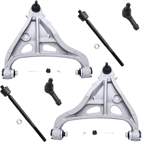 Miniatura 172 de Detroit Axle - Kit de brazos de control de extremo delantero 4WD para Ford 04-08 F-150, 06-08 Lincoln Mark LT, 4 extremos de barra de acoplamiento