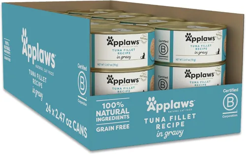 Miniatura 8 de Applaws Alimento húmedo natural para gatos, hecho con ingredientes limitados y naturales, alto en proteínas sin aditivos ni rellenos artificiales