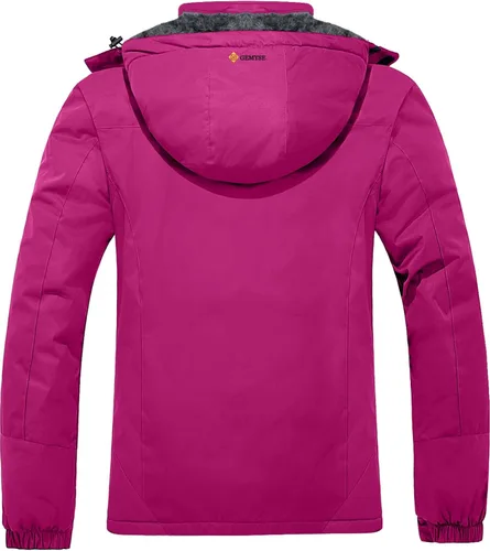 Miniatura 2 de GEMYSE Womens Mountain Waterproof Ski Snow Jacket Winter Windproof Rain Jacket